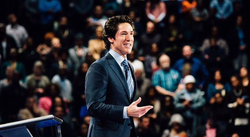 Joel Osteen preaching